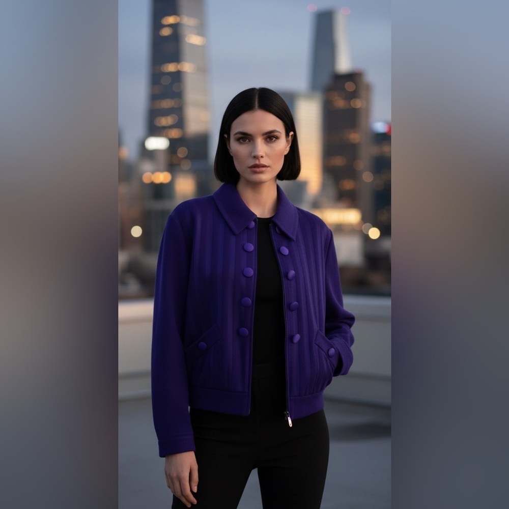 ST. John collection bomber jacket size M